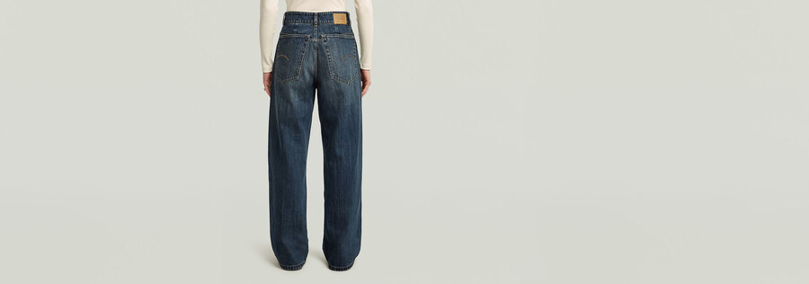 jeans larghi alti da skater