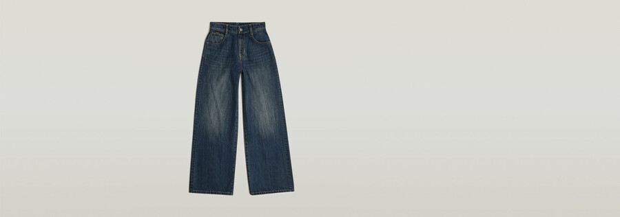 jeans larghi alti da skater