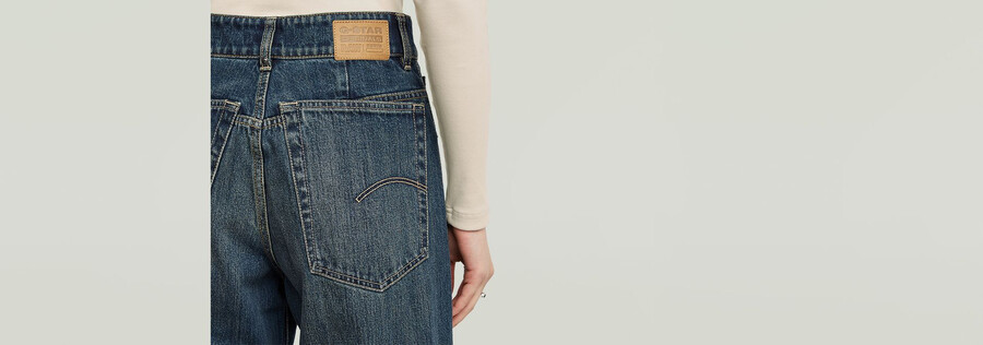 jeans larghi alti da skater