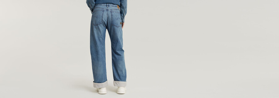 jeans larghi foderati bowey