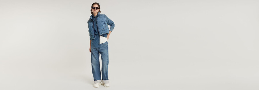jeans larghi foderati bowey