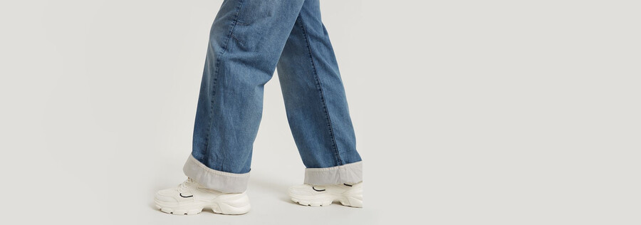 jeans larghi foderati bowey