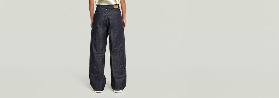 jeans larghi e lunghi da skater