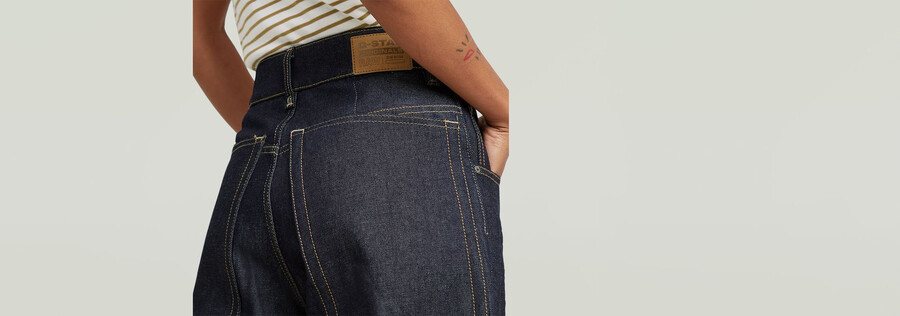 jeans larghi e lunghi da skater