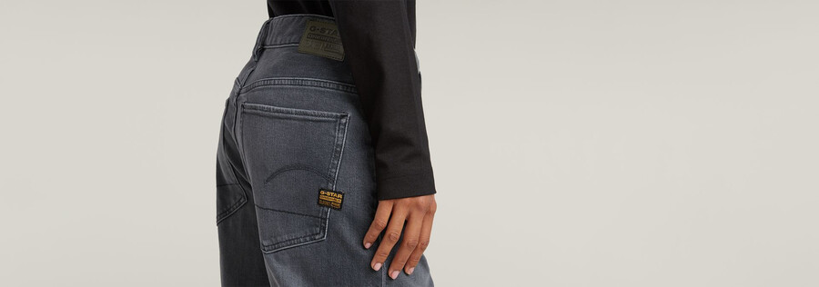 jeans eve a gamba larga e bassa