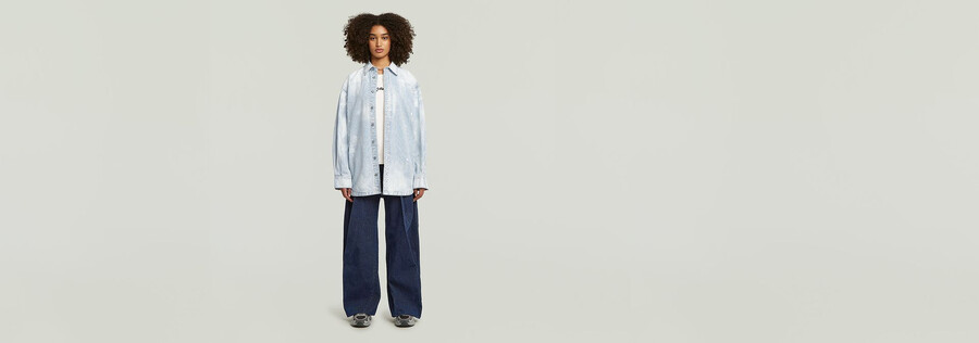 jeans chino larghi contor