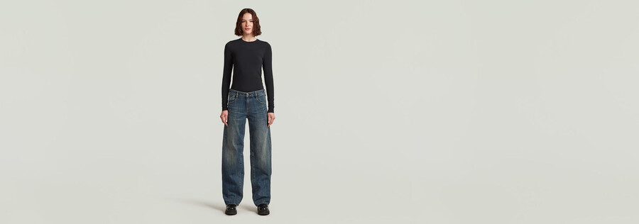 jeans larghi contor