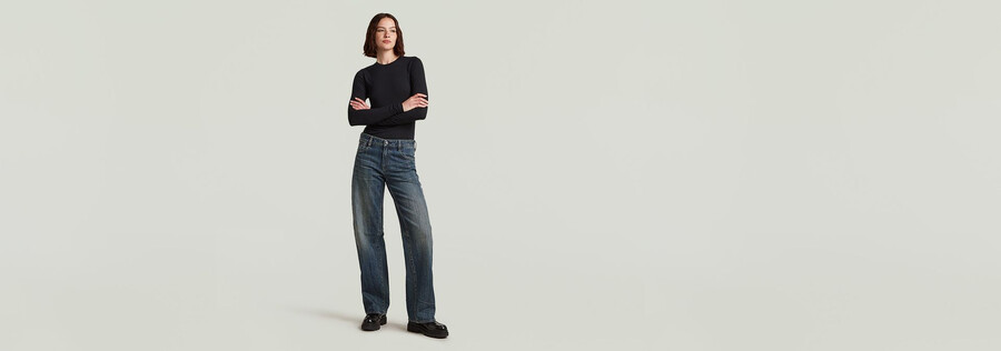 jeans larghi contor