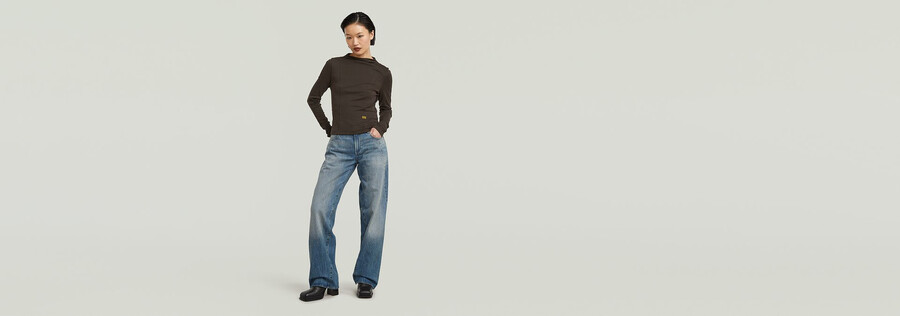 jeans larghi contor