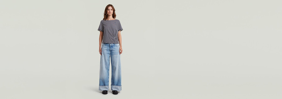 jeans larghi roxx