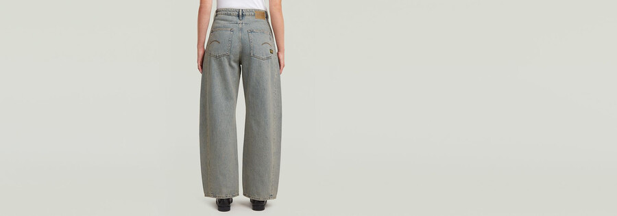 jeans carter barrel con tasche lunghe