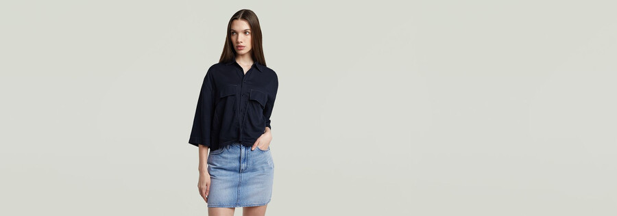 camicia squadrata