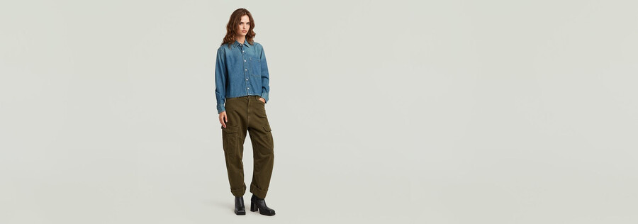 camicia monotasca comoda e squadrata