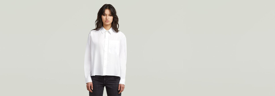 camicia regolare con una tasca