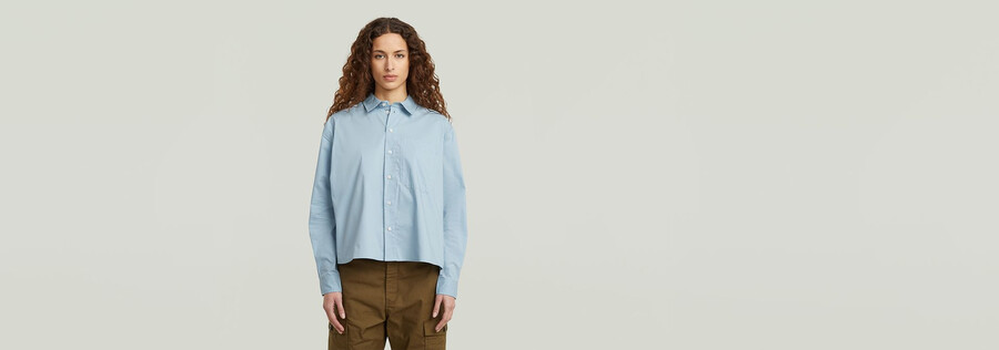 camicia regolare con una tasca