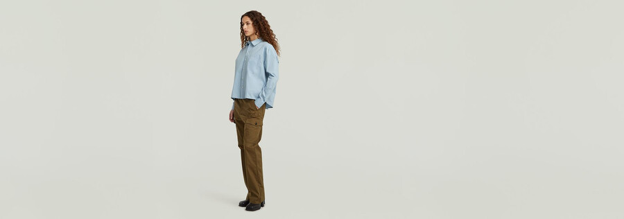 camicia regolare con una tasca