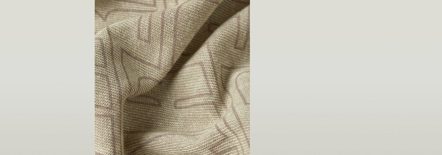 t-shirt oversize con logo multiplo lavato