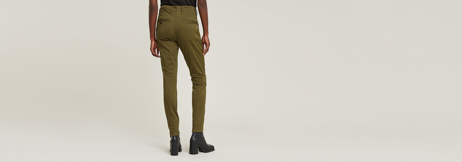 pantaloni weld high skinny