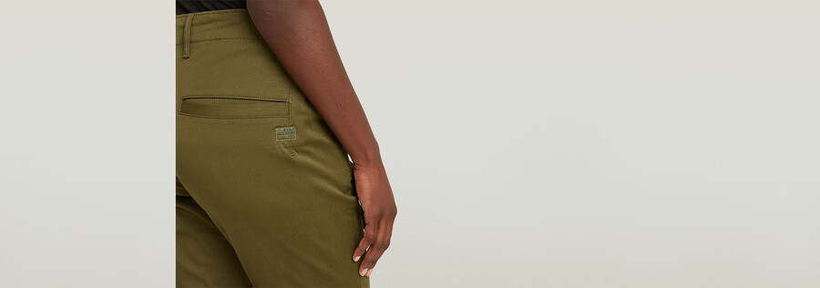 pantaloni weld high skinny