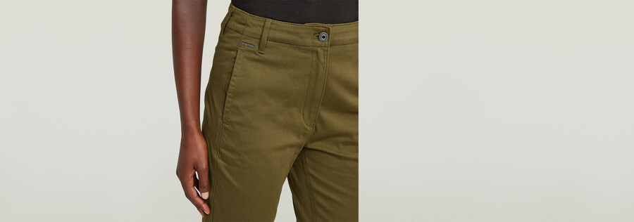 pantaloni weld high skinny