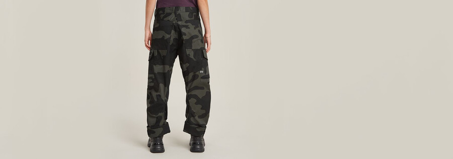 pantaloni cargo 3d boyfriend