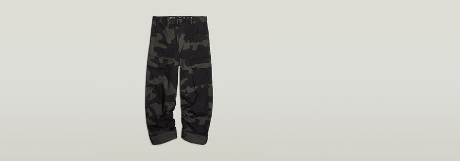 pantaloni cargo 3d boyfriend