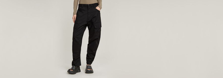 pantaloni cargo 3d boyfriend