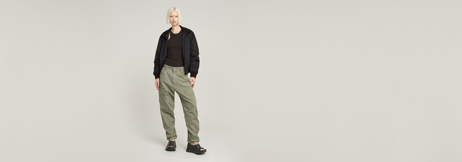 pantaloni cargo 3d boyfriend