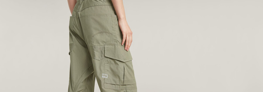 pantaloni cargo 3d boyfriend