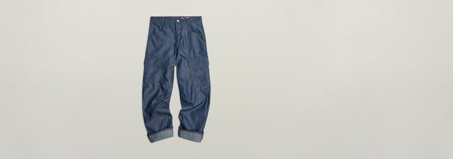 pantaloni cargo 3d boyfriend