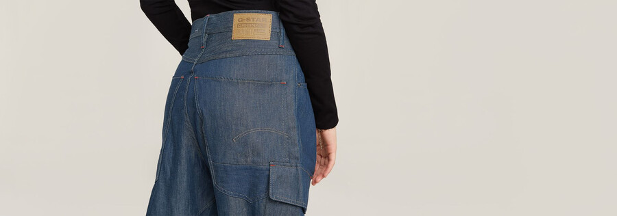 pantaloni cargo 3d boyfriend