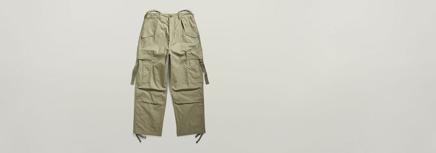 pantaloni cargo corti con coulisse