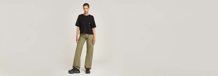 pantaloni cargo judee