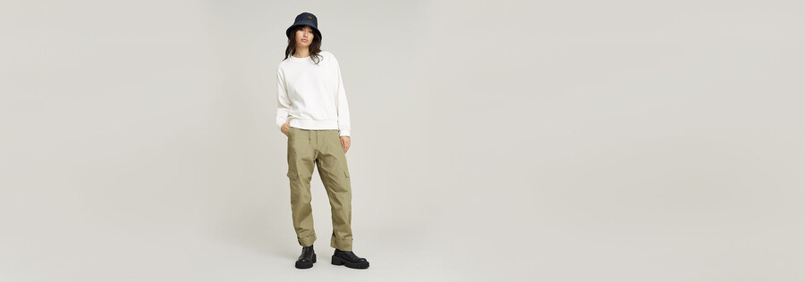 pantaloni cargo 3d boyfriend