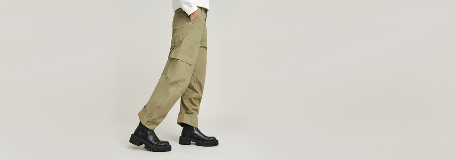 pantaloni cargo 3d boyfriend