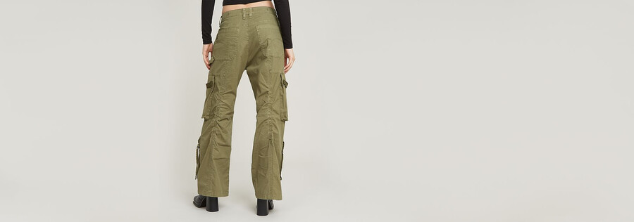 pantaloni mega cargo