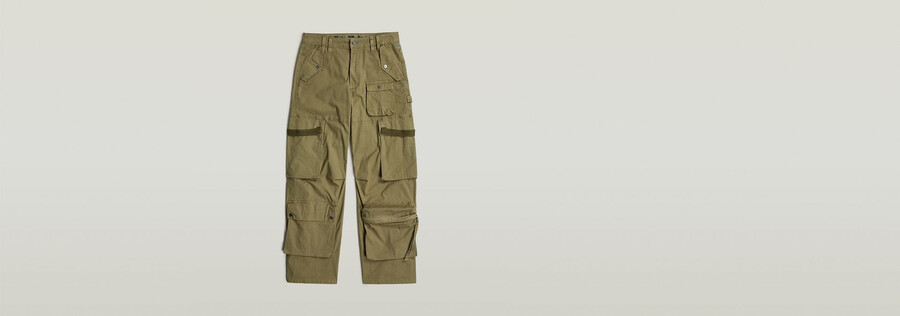 pantaloni mega cargo