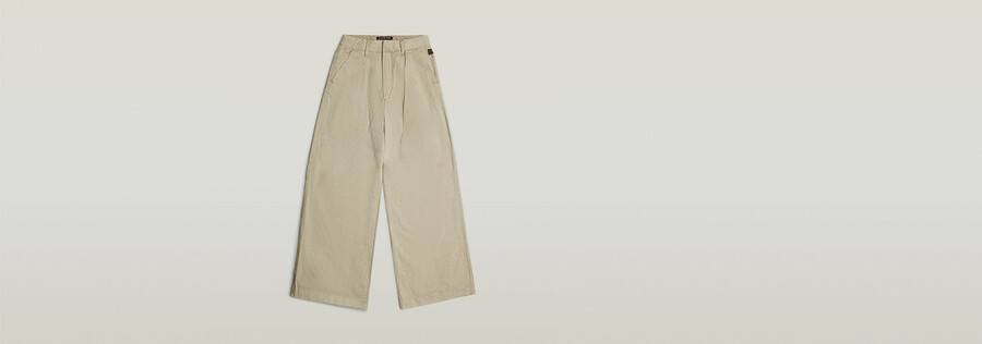 pantaloni a gamba larga fluidi