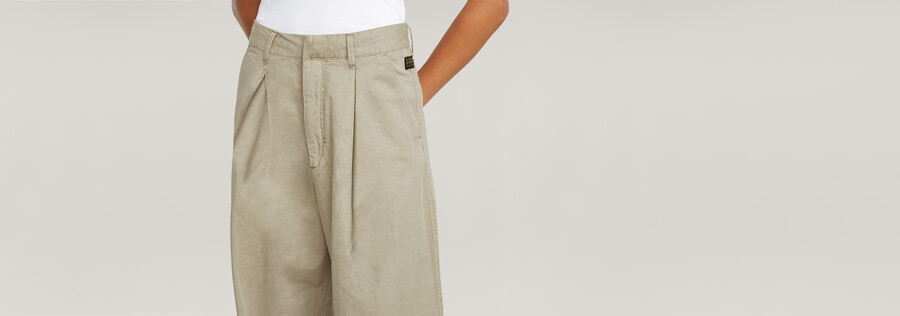 pantaloni a gamba larga fluidi