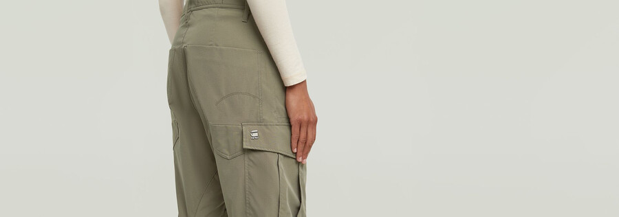 pantaloni cargo 3d boyfriend