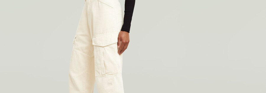 pantaloni cargo 3d boyfriend