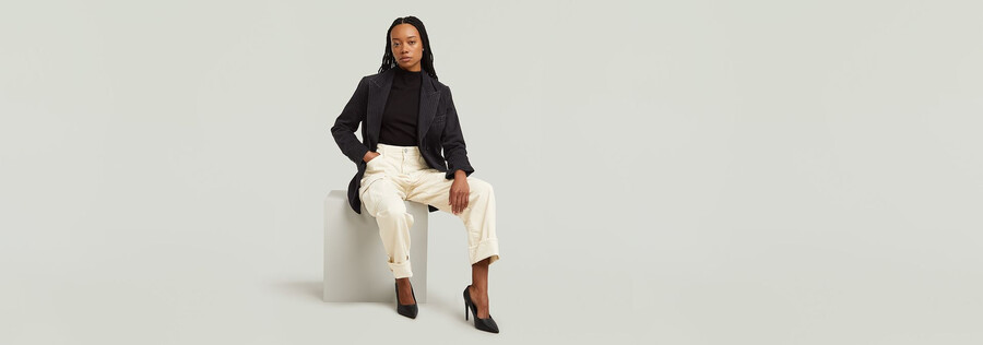 pantaloni cargo 3d boyfriend