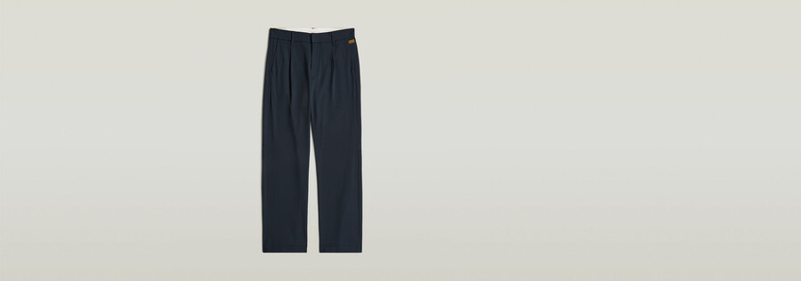chino plissettato bowey