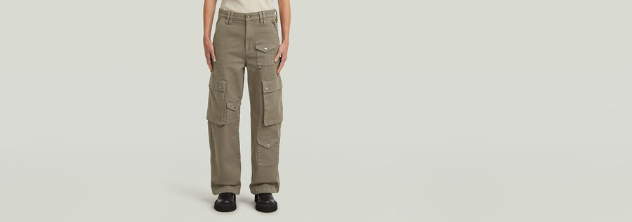 pantaloni mega cargo