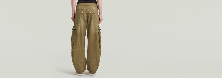 pantaloni cargo a palloncino