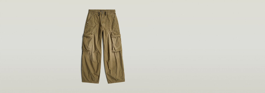 pantaloni cargo a palloncino