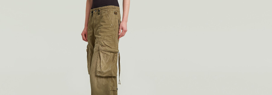 pantaloni cargo a palloncino