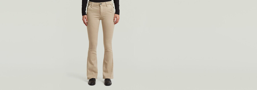 3301 pantaloni chino svasati