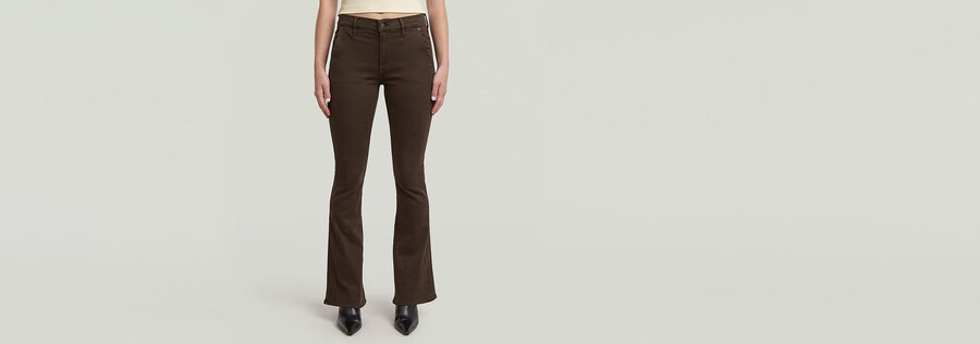 3301 pantaloni chino svasati