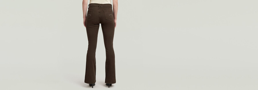 3301 pantaloni chino svasati